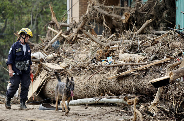 Storm Helene Causes Massive Flooding Across Swath Of Western North Carolina 