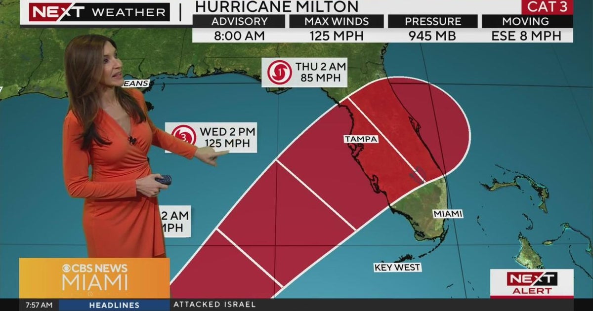 South Florida Weather for Monday 10/7/2024 8AM - CBS Miami