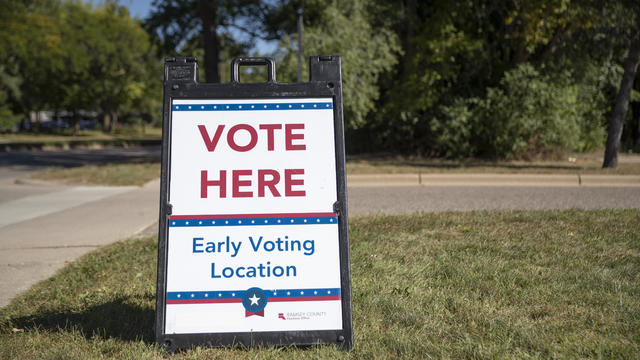 Early voting for presidential race and local elections in Minnesota 