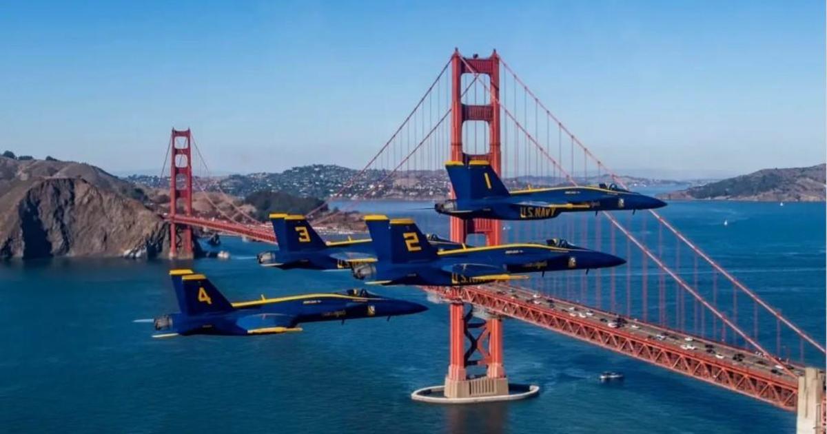 Fleet Week's Blue Angels air show canceled Saturday due to fog CBS