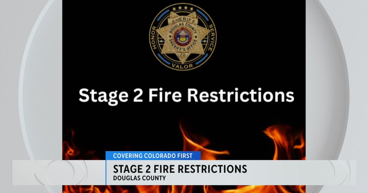 Douglas County Enacts Stage 2 Fire Restrictions Cbs Colorado