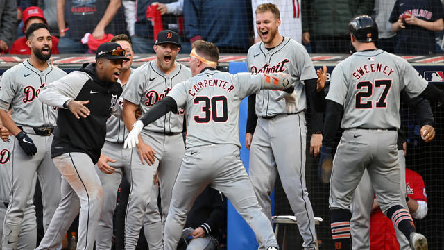 Division Series - Detroit Tigers v Cleveland Guardians - Game 2 