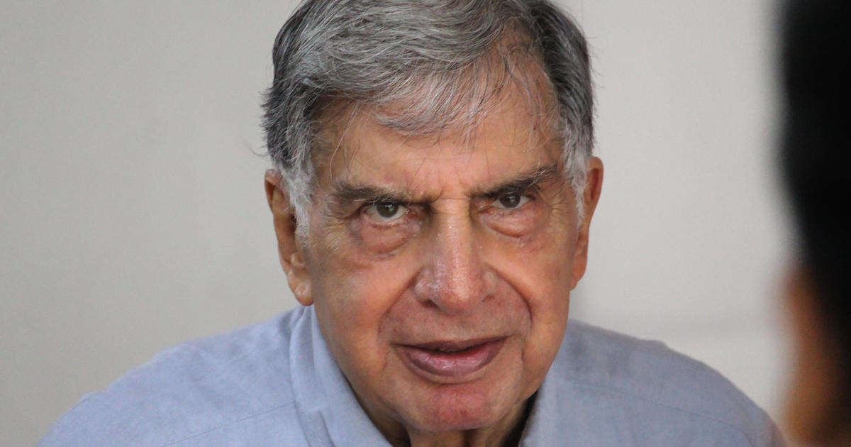 Ratan Tata, the Indian tycoon who built the global conglomerate Tata ...