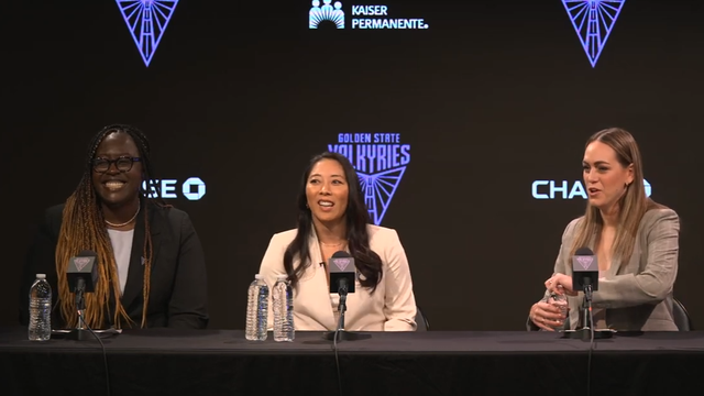 Las Vegas Aces assistant coach Natalie Nakase 