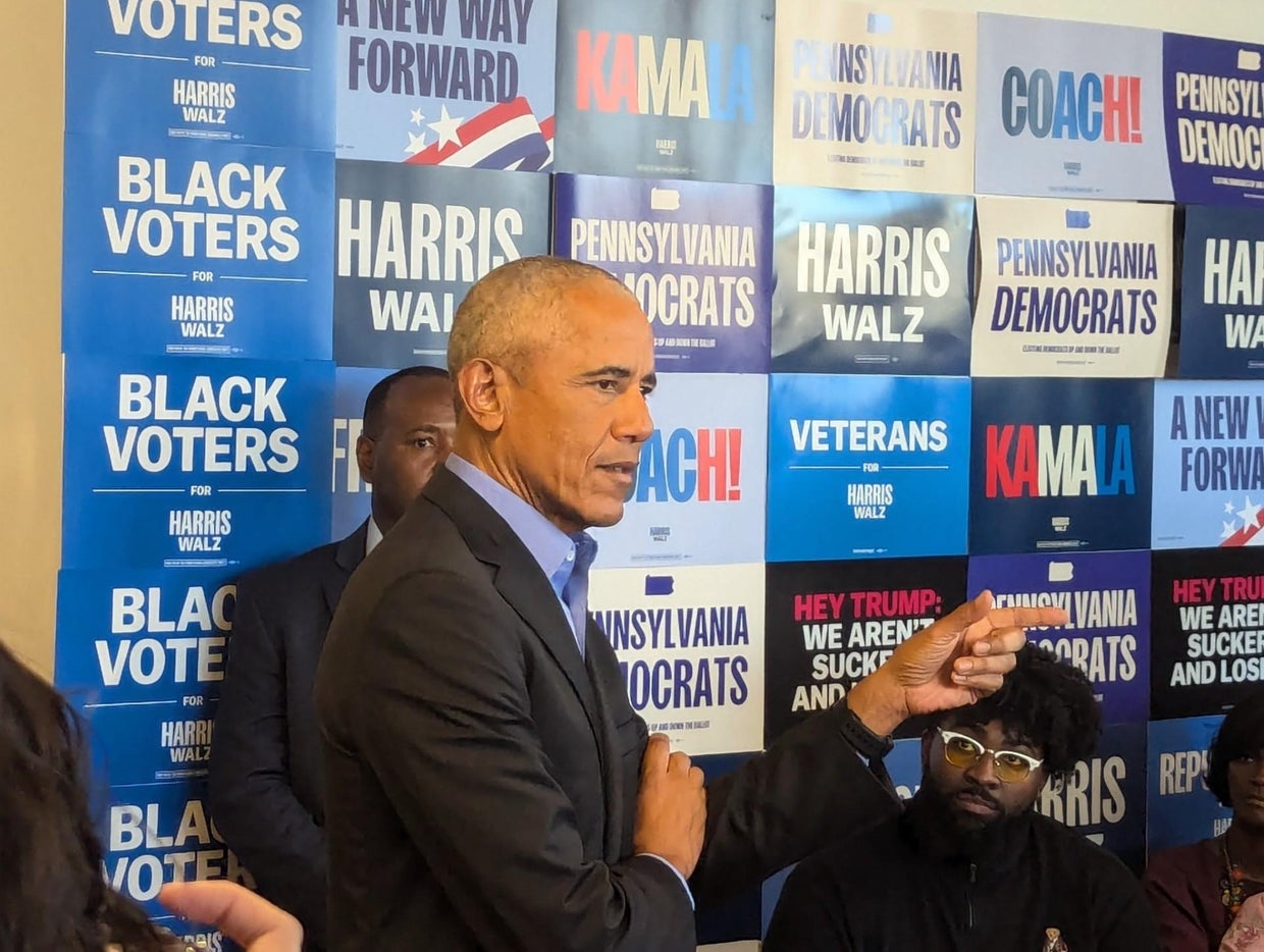 PHOTOS: Obama campaigns in Pittsburgh for Harris