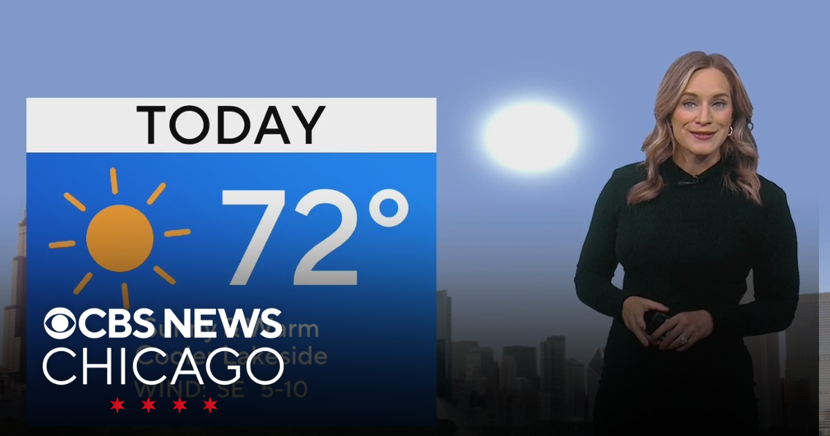 Another sunny and warm day in Chicago - CBS Chicago