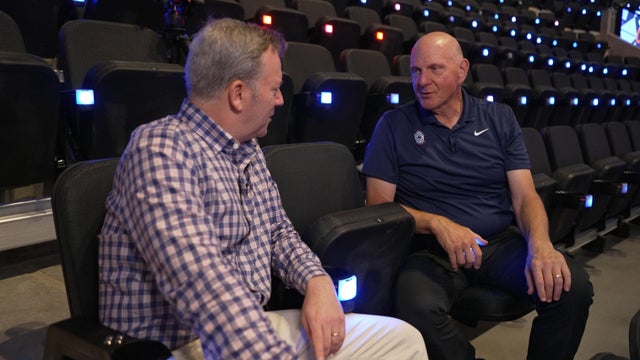 Jon Wertheim and Steve Ballmer 