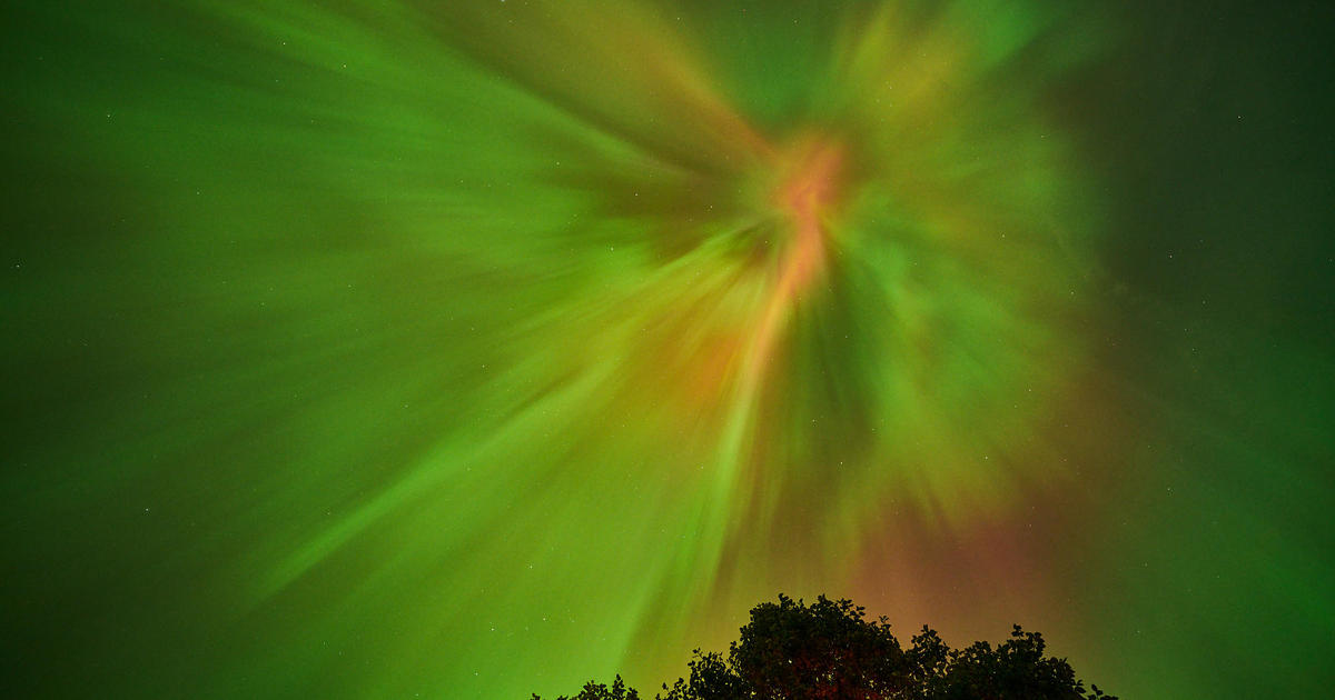 Northern lights in Minnesota Oct. 10, 2024