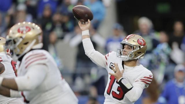 San Francisco 49ers quarterback Brock Purdy 