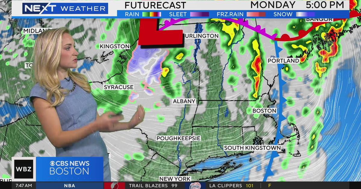 Next Weather: WBZ Morning Forecast For October 12