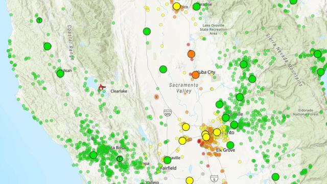 Air quality measurements 