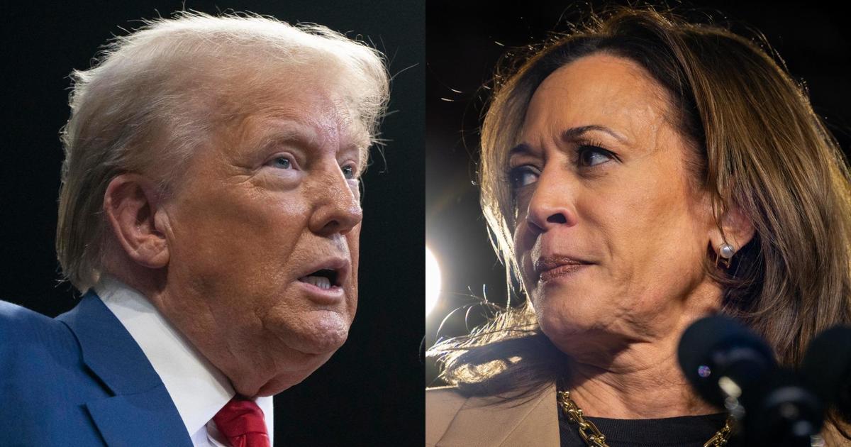 Donald Trump and Kamala Harris' positions on the police