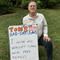 Maryland grandfather spreads joy with daily "bad dad jokes" on his front yard sign