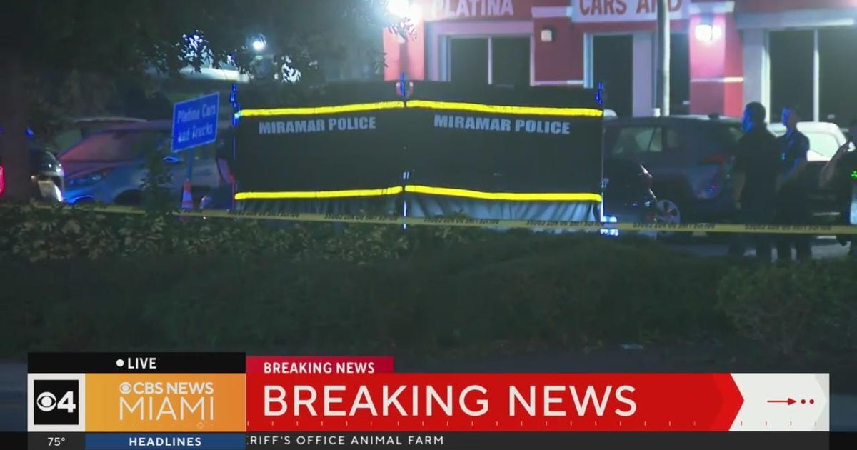 One man dead, another hurt after shooting in Miramar - CBS Miami