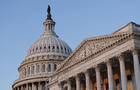 A view of the U.S. Capitol Building during sunrise on September 05, 2024 in Washington, DC. 