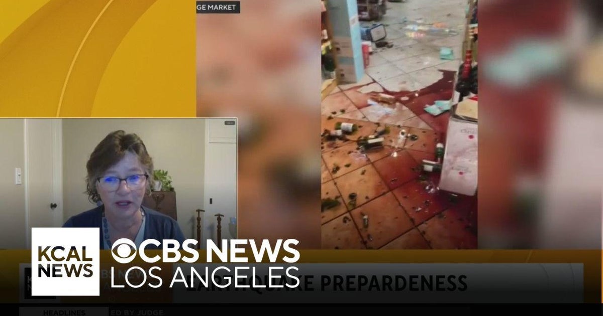 The Great ShakeOut: Earthquake preparedness with Dr. Lucy Jones - CBS Los Angeles