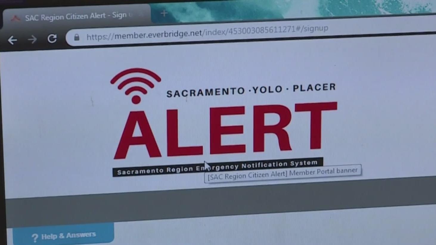 Sacramento County to test critical emergency alert system