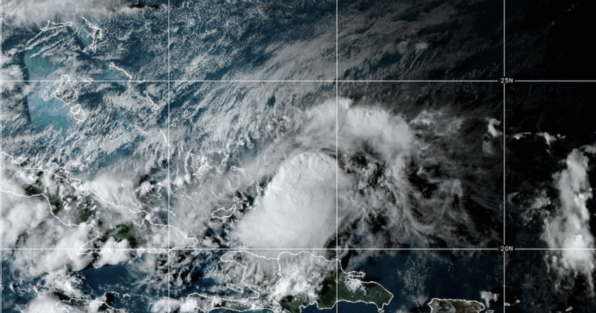 Hurricane Oscar forms off the Bahamas