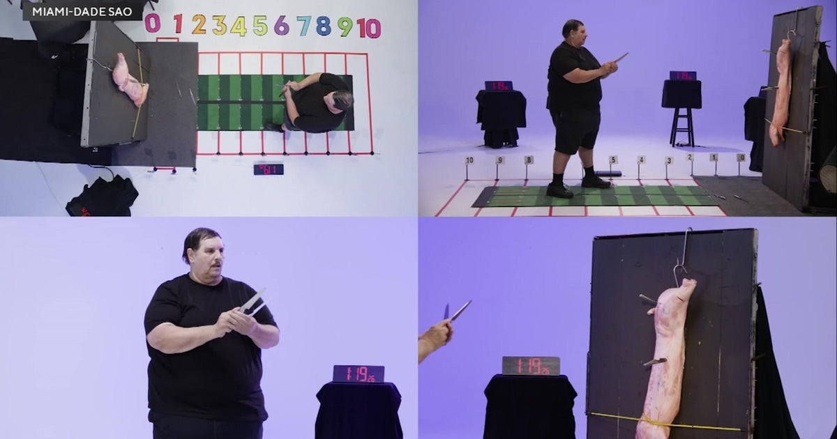 Knife-throwing video involving pig shown at OnlyFans model Courtney Clenney’s hearing Knife-throwing video involving pig shown at OnlyFans model Courtney Clenney’s hearing