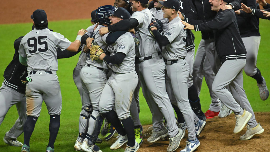 Yankees beat Guardians in Game 5, advance to World Series for 41st
time