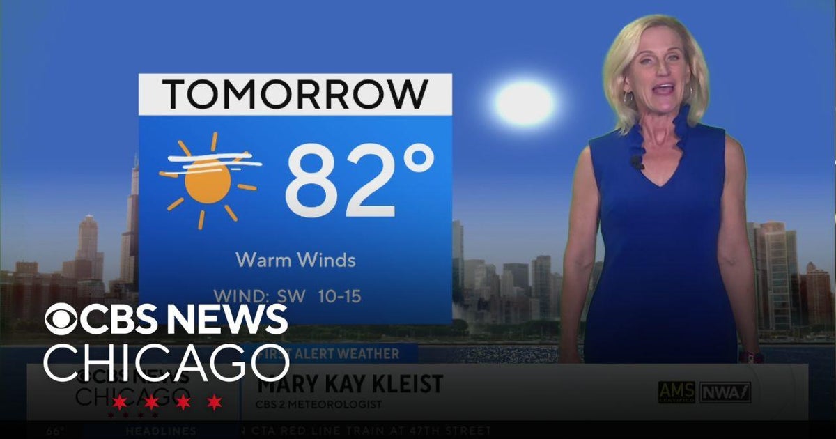 Summerlike with warm winds in Chicago on Monday - CBS Chicago