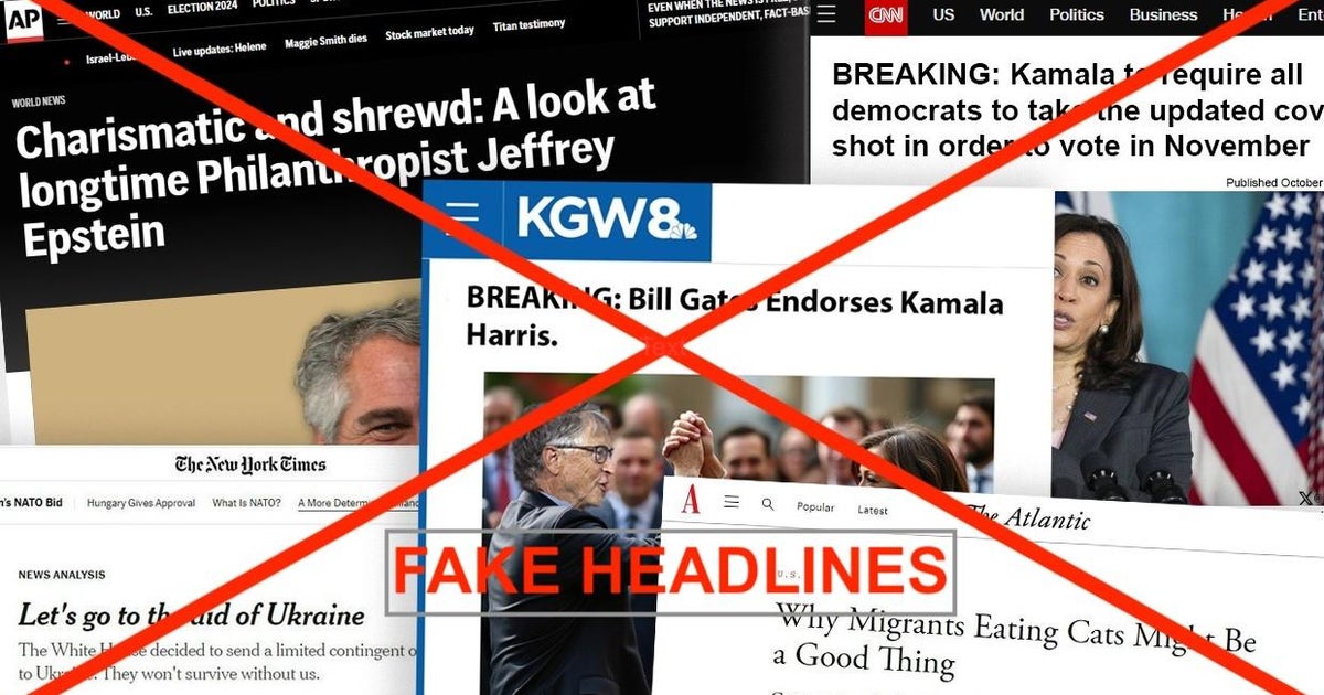 Fake news headlines go viral. Here's what you need to know. - THE