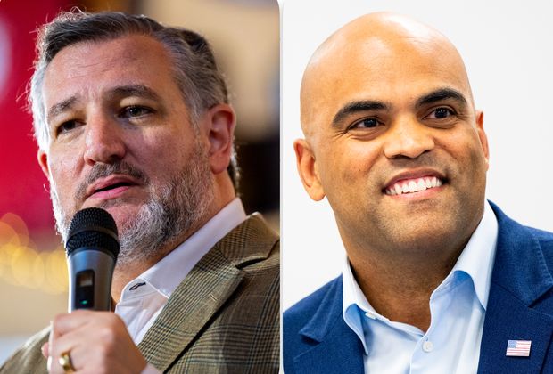 Ted Cruz and Colin Allred