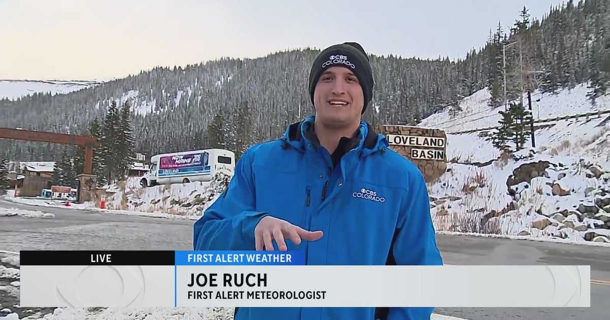 First Alert Weather Tracker visits Loveland Ski Area where fresh snow