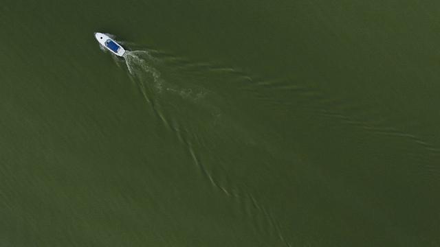 APTOPIX Climate Lake Erie Algae Blooms 