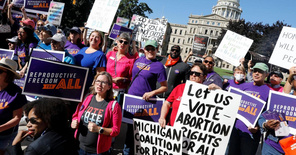 Battle over abortion access stretches to state supreme court races