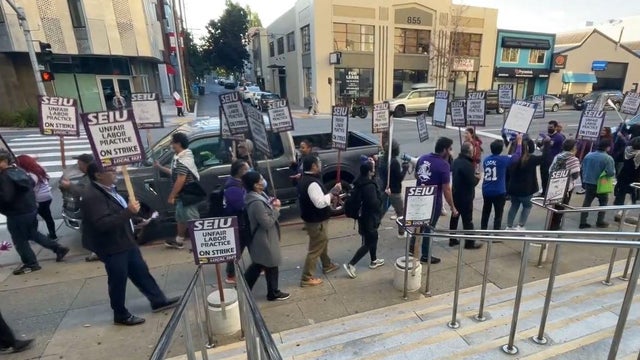 San Francisco court clerks strike 