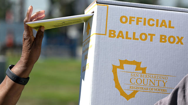 Early Election Voting In San Bernardino County 