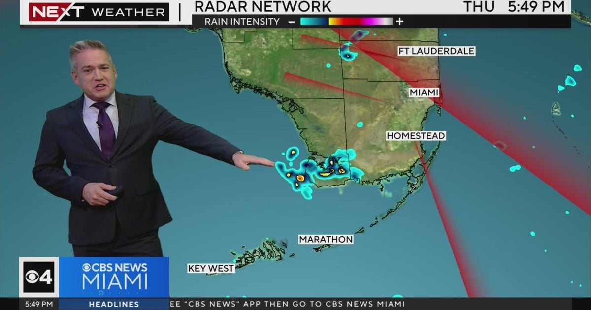 South Florida 5 p.m. Weather Forecast 10/24/2024 - CBS Miami