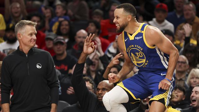 Warriors Trail Blazers Basketball 