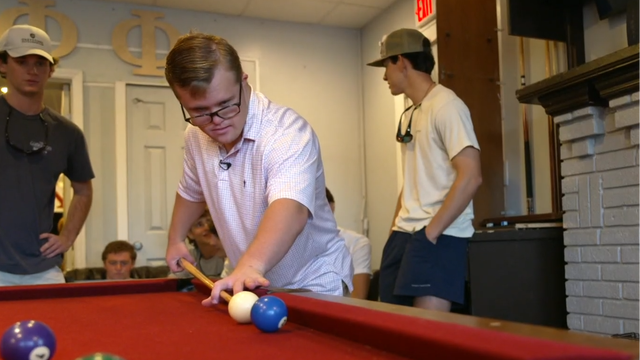 Student with special needs finds acceptance, brotherhood in Clemson fraternity