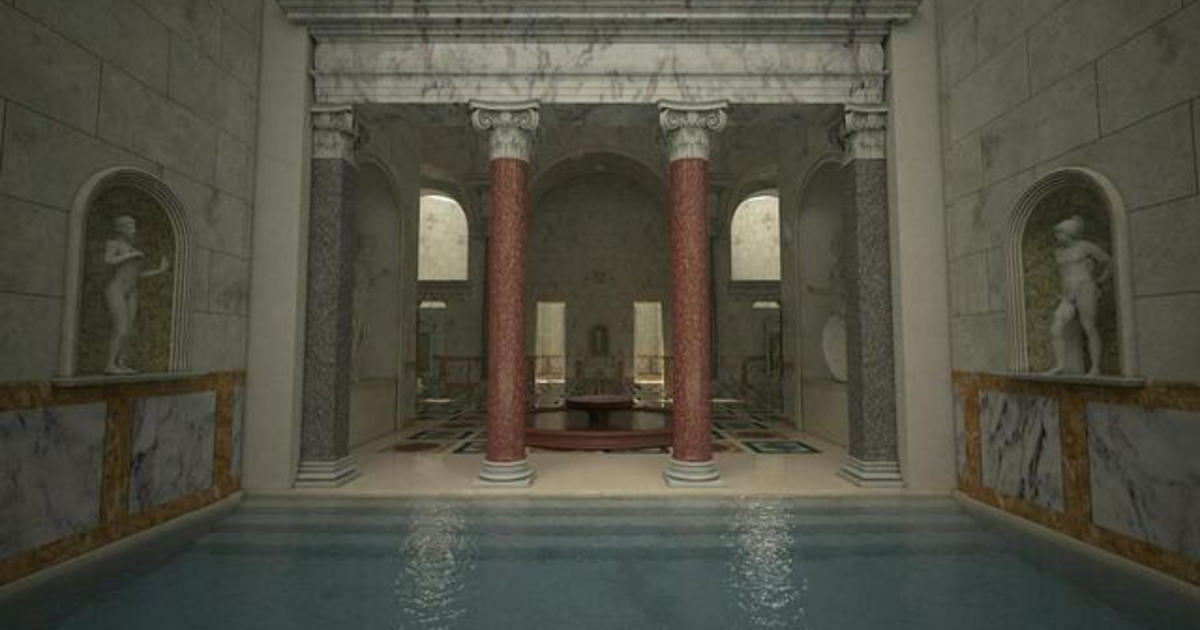 In Rome, the water is back in the Baths of Caracalla, a luxurious spa