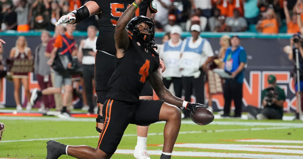 Miami’s win over Florida State was particularly emotional for RB Mark Fletcher Miami’s win over Florida State was particularly emotional for RB Mark Fletcher