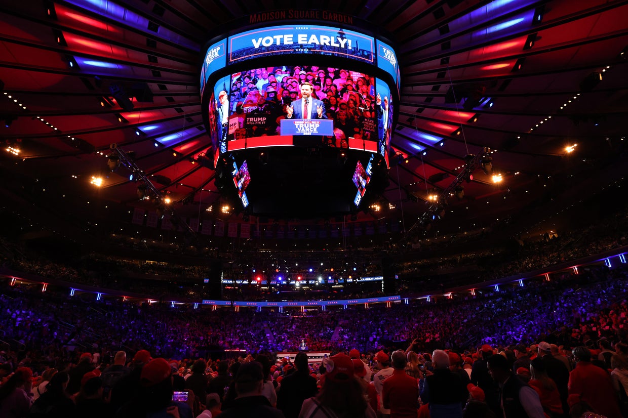 Trump rally at Madison Square Garden features offensive, crude ...