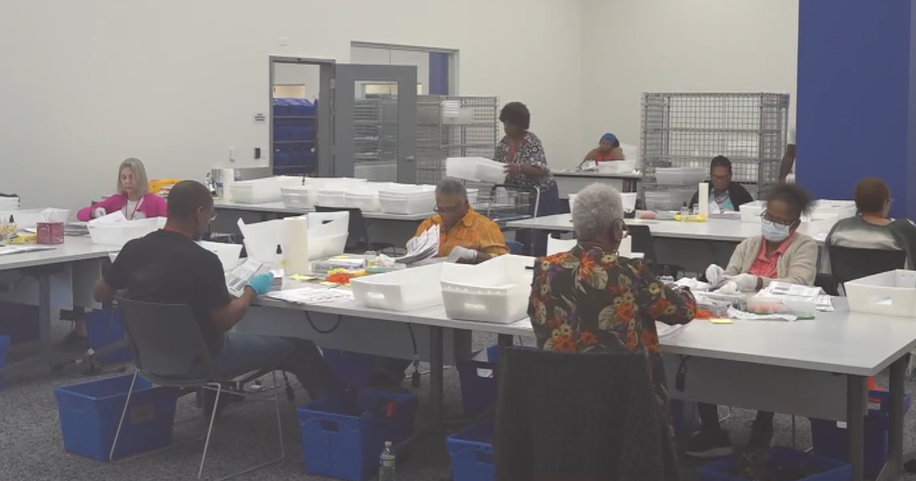 Broward elections office gives tour of vote-counting process Broward elections office gives tour of vote-counting process