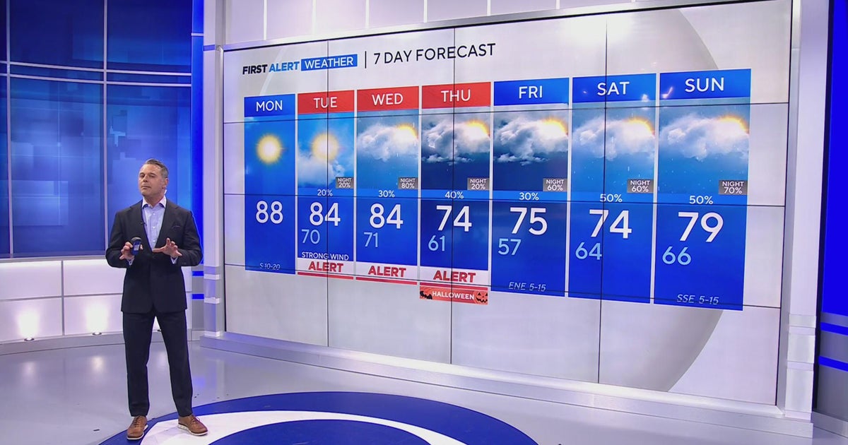 Rain, cooler temperatures arrive to North Texas this week - CBS Texas