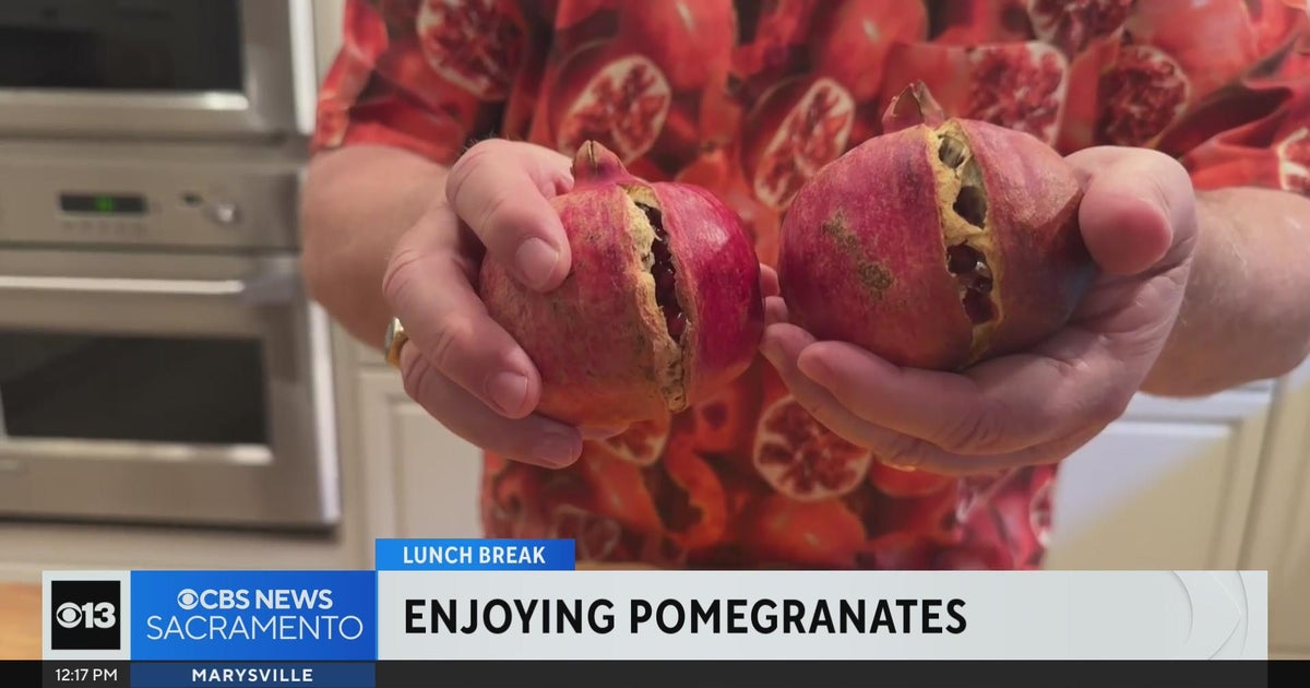 Enjoying pomegranates | Lunch Break with Michael Marks