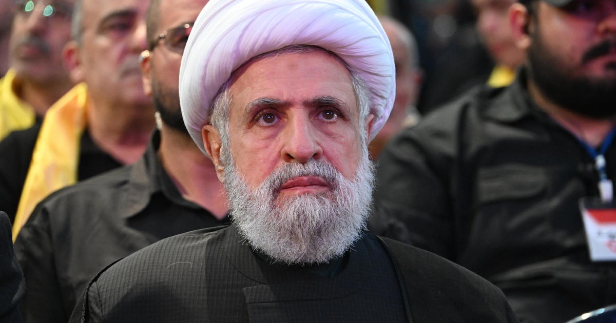 Lebanon’s Hezbollah says Naim Qassem will replace slain leader Hassan Nasrallah