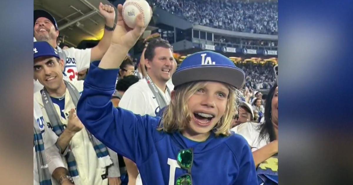 10-year-old catches historic World Series grand slam