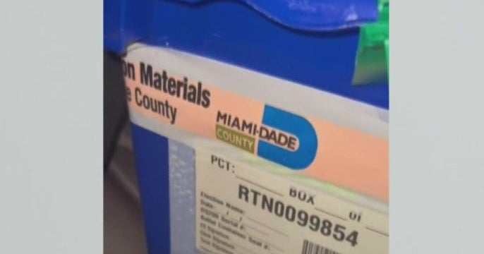 Miami-Dade ballots found on side of road in Cutler Bay, worker fired Miami-Dade ballots found on side of road in Cutler Bay, worker fired