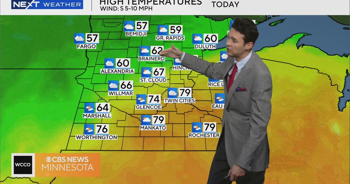 Record-breaking warmth possible in Twin Cities Tuesday