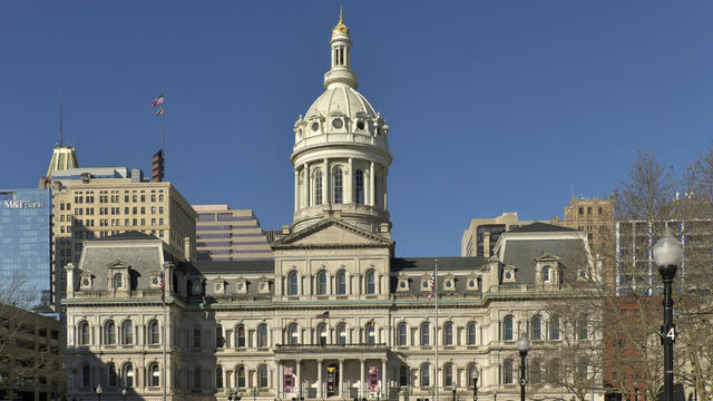 Baltimore City Hall Building 