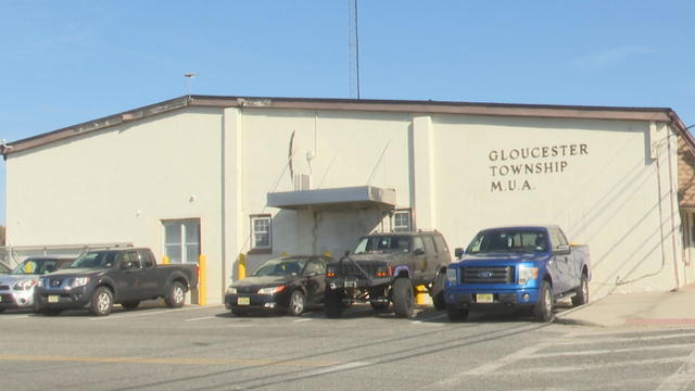 Exterior photo of the Gloucester Township municipal utilities building 