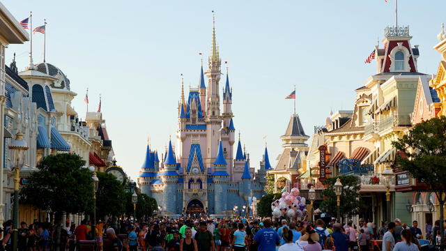 Magic Kingdom Park at Walt Disney World in Orlando, Florida 