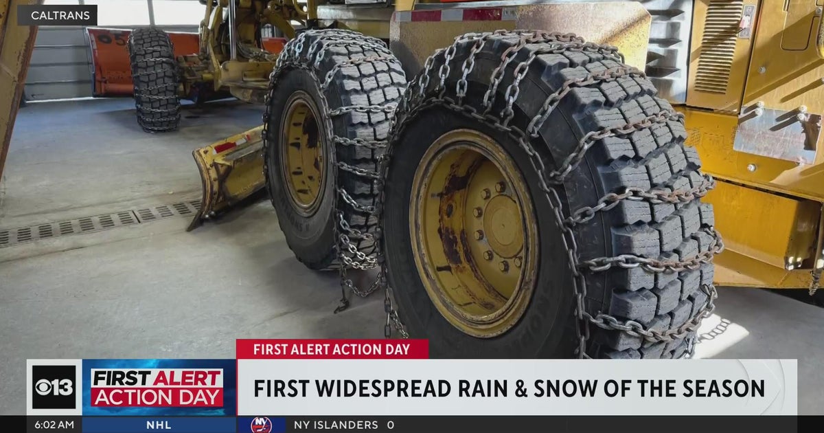 First widespread rain and snow of the season for Northern California