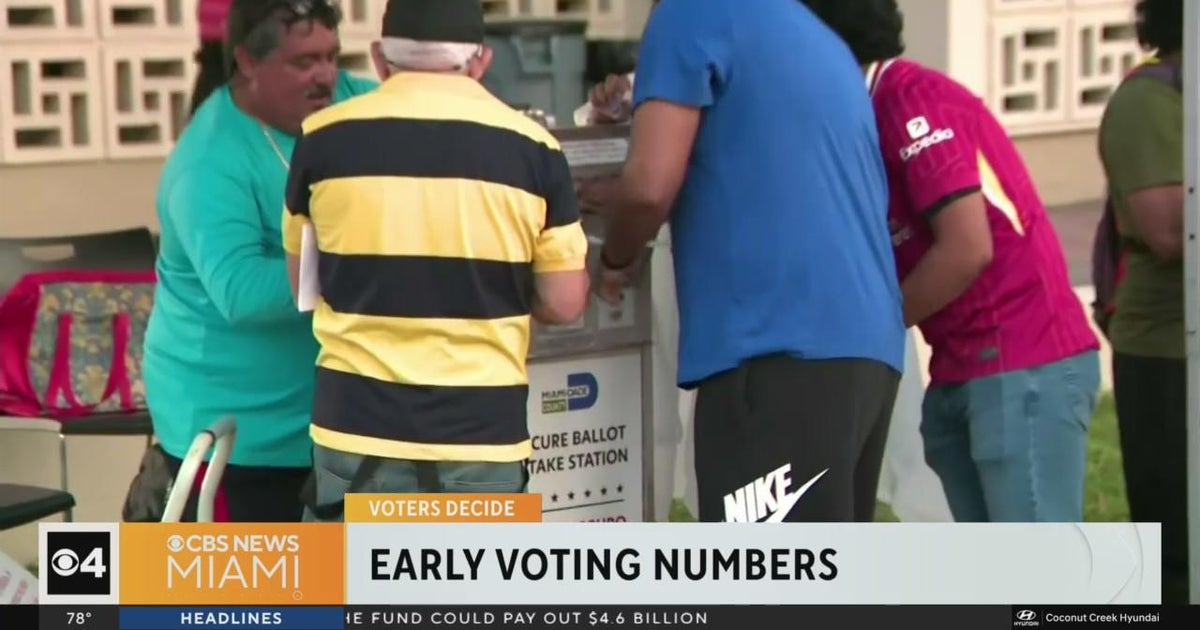 Republicans outpace Democrats in Miami-Dade early voting Republicans outpace Democrats in Miami-Dade early voting
